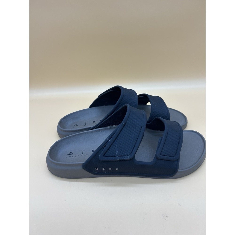 Reef Oasis Adapt Slides Mens 10 Black Brown Adjustable Comfort Sandals